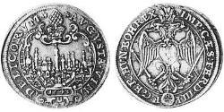1/3 Талер Аугсбург (1276 - 1803) Серебро Ferdinand II, Holy Roman Emperor  (1578 -1637)