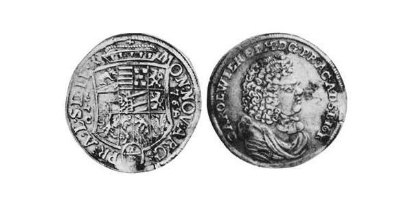 1/3 Талер Княжество Ангальт-Цербст (1544 - 1796) Серебро Карл Вильгельм (князь Ангальт-Цербста)(1652 – 1718)