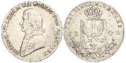 1/3 Талер Пруссия (королевство) (1701-1918) Серебро Фридрих Вильгельм III, король Пруссии (1770 -1840)