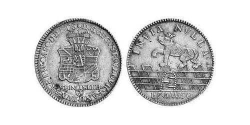 1/3 Талер Principality of Anhalt-Köthen (1603 -1853) Срібло Augustus Louis, Prince of Anhalt-Köthen (1697 – 1755)
