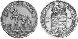 1/3 Талер Ангальт-Бернбург (1603 - 1863) Срібло Victor Frederick, Prince of Anhalt-Bernburg (1700 – 1765)