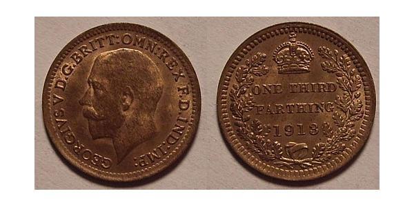 1/3 Фартінг Сполучене королівство Великобританії та Ірландії (1801-1922) Бронза Георг V (1865-1936)