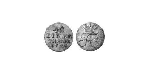 1/48 Thaler Anhalt-Bernbourg (1603 - 1863) Argent Frédéric-Albert d