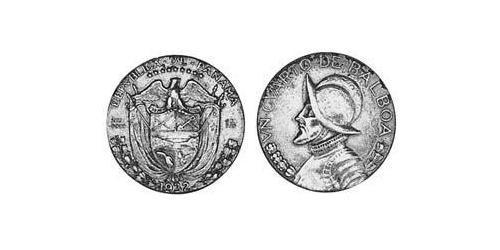 1/4 Balboa Panama Argent Vasco Núñez de Balboa (1475 – 1519)