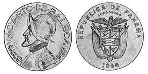 1/4 Balboa Panama Kupfer/Nickel Vasco Núñez de Balboa (1475 – 1519)