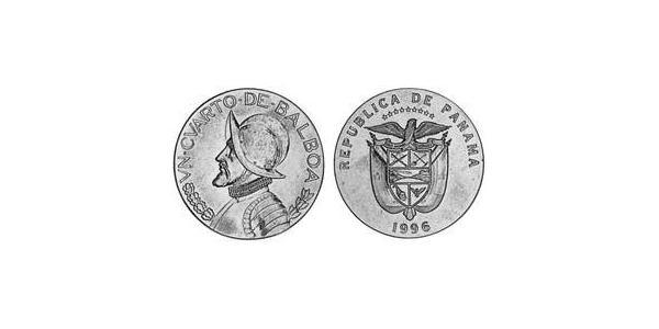 1/4 Balboa Panamá Rame/Nichel Vasco Núñez de Balboa (1475 – 1519)