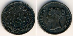 1/4 Cent Straits Settlements (1826 - 1946) Cobre 