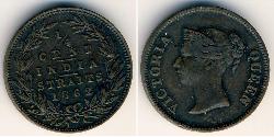 1/4 Cent Straits Settlements (1826 - 1946) Copper 