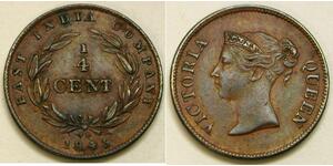 1/4 Cent Straits Settlements (1826 - 1946) Copper 