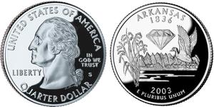 1/4 Dollar États-Unis d