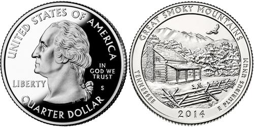 1/4 Dollar États-Unis d