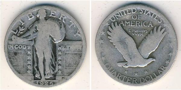 1/4 Dollar États-Unis d