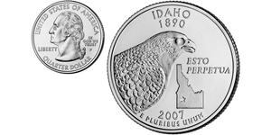 1/4 Dollar USA (1776 - ) Copper/Nickel George Washington
