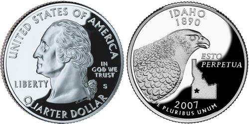 1/4 Dollar États-Unis d