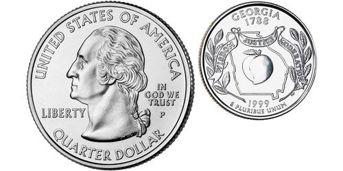 1/4 Dollar États-Unis d