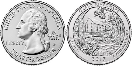 1/4 Dollar Vereinigten Staaten von Amerika (1776 - ) Kupfer George Washington