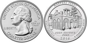 1/4 Dollar Vereinigten Staaten von Amerika (1776 - ) Kupfer/Nickel George Washington