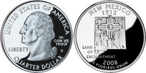 1/4 Dollar Vereinigten Staaten von Amerika (1776 - ) Kupfer/Nickel George Washington