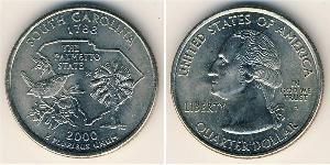 1/4 Dollar Vereinigten Staaten von Amerika (1776 - ) Kupfer/Nickel George Washington