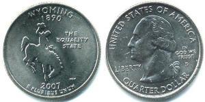 1/4 Dollar Vereinigten Staaten von Amerika (1776 - ) Kupfer/Nickel George Washington