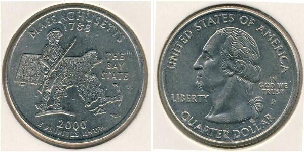 1/4 Dollar Vereinigten Staaten von Amerika (1776 - ) Kupfer/Nickel 