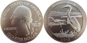 1/4 Dollar Vereinigten Staaten von Amerika (1776 - ) Silber George Washington