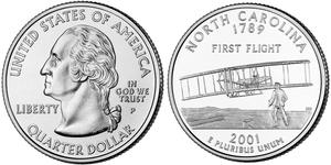 1/4 Dollar Vereinigten Staaten von Amerika (1776 - ) Silber George Washington