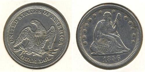 1/4 Dollar Vereinigten Staaten von Amerika (1776 - ) Silber 