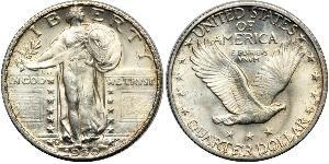 1/4 Dollar USA (1776 - ) Silver 