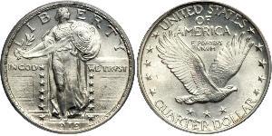 1/4 Dollar USA (1776 - ) Silver 