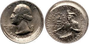 1/4 Dollar USA (1776 - ) Silver George Washington