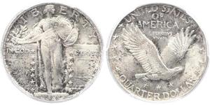 1/4 Dollar USA (1776 - ) Silver 