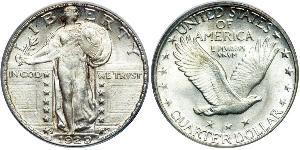 1/4 Dollar USA (1776 - ) Silver 