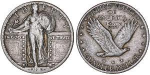 1/4 Dollar USA (1776 - ) Silver 