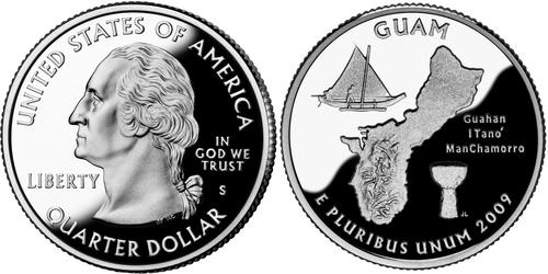 1/4 Dollar USA (1776 - ) Silver George Washington