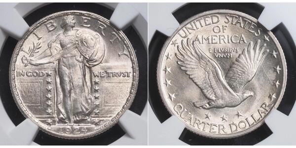 1/4 Dollar USA (1776 - ) Silver 