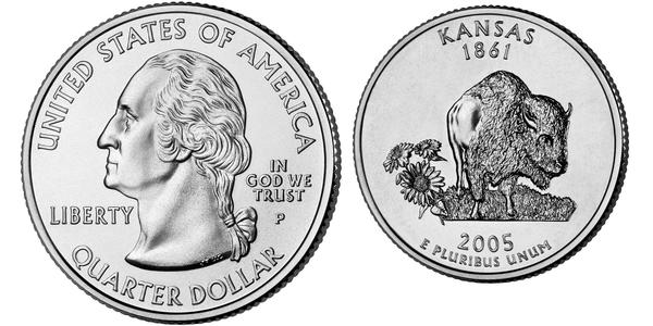 1/4 Dollar USA (1776 - ) Silver George Washington