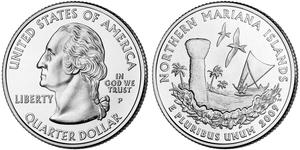 1/4 Dollar 美利堅合眾國 (1776 - ) 銀 乔治·华盛顿