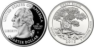 1/4 Dollar 美利堅合眾國 (1776 - ) 銀 乔治·华盛顿