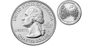 1/4 Dollar 美利堅合眾國 (1776 - ) 銀 乔治·华盛顿