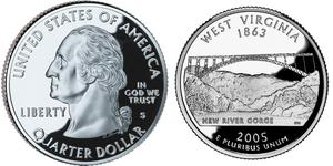 1/4 Dollar 美利堅合眾國 (1776 - ) 銀 乔治·华盛顿