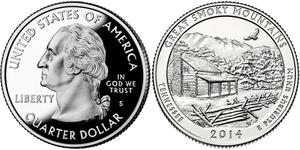 1/4 Dollar 美利堅合眾國 (1776 - ) 銀 乔治·华盛顿
