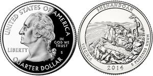 1/4 Dollar 美利堅合眾國 (1776 - ) 銀 乔治·华盛顿