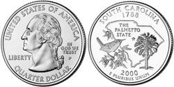 1/4 Dollar 美利堅合眾國 (1776 - ) 镍/銅 乔治·华盛顿