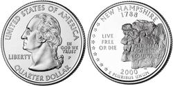 1/4 Dollar 美利堅合眾國 (1776 - ) 镍/銅 乔治·华盛顿