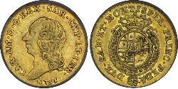 1/4 Doppia Italian city-states Oro 