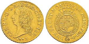 1/4 Doppia Italian city-states 金 