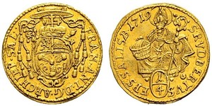 1/4 Ducat Salzburg Gold 