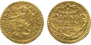 1/4 Ducat Schweiz Gold 