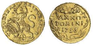 1/4 Ducat Schweiz Gold 